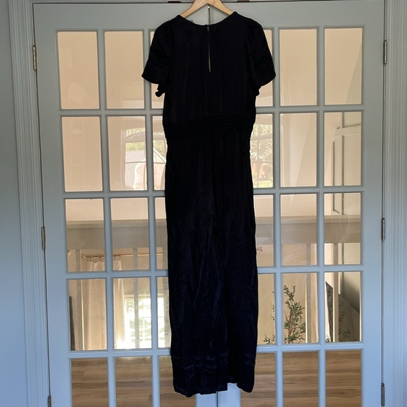 Anthropologie Somerset Jumpsuit | Black |Size L - Picture 5 of 6